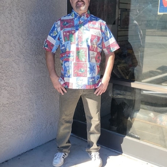 VTG Reyn Spooner Christmas Hawaiian Shirts NWT - Picture 2 of 7